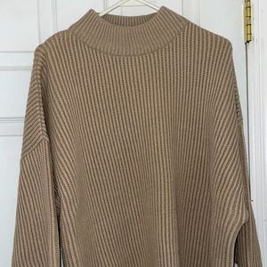 Mock neck sweater